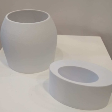 Centro de mesa blanco